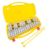 Maxbell Glockenspiel and Two Mallets Perfectly Gift for Children Toddlers Kids Silver