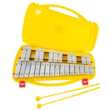 Maxbell Glockenspiel and Two Mallets Perfectly Gift for Children Toddlers Kids Silver