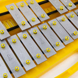Maxbell Glockenspiel and Two Mallets Perfectly Gift for Children Toddlers Kids Silver