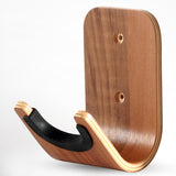 Maxbell Wood Wall Mounted Hanger Hook Display Rack Hanging Shelf Easy to Install for Guitar