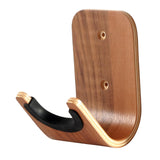 Maxbell Wood Wall Mounted Hanger Hook Display Rack Hanging Shelf Easy to Install for Guitar