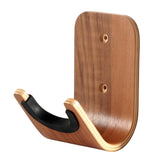 Maxbell Wood Wall Mounted Hanger Hook Display Rack Hanging Shelf Easy to Install for Guitar