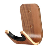 Maxbell Wood Wall Mounted Hanger Hook Display Rack Hanging Shelf Easy to Install for Guitar