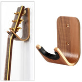 Maxbell Wood Wall Mounted Hanger Hook Display Rack Hanging Shelf Easy to Install for Guitar