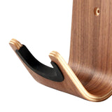 Maxbell Wood Wall Mounted Hanger Hook Display Rack Hanging Shelf Easy to Install for Ukulele