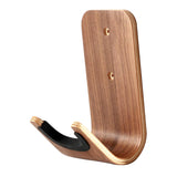 Maxbell Wood Wall Mounted Hanger Hook Display Rack Hanging Shelf Easy to Install for Ukulele