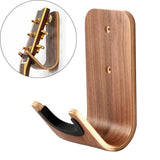 Maxbell Wood Wall Mounted Hanger Hook Display Rack Hanging Shelf Easy to Install for Ukulele