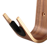 Maxbell Wood Wall Mounted Hanger Hook Display Rack Hanging Shelf Easy to Install for Violin Erhu