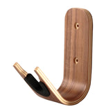 Maxbell Wood Wall Mounted Hanger Hook Display Rack Hanging Shelf Easy to Install for Violin Erhu