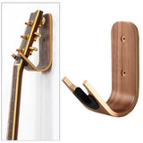 Maxbell Wood Wall Mounted Hanger Hook Display Rack Hanging Shelf Easy to Install for Violin Erhu