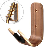 Maxbell Wood Wall Mounted Hanger Hook Display Rack Hanging Shelf Easy to Install for Violin Erhu