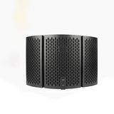 Maxbell Foldable Microphone Isolation Shield for Condenser Mic Broadcasting Vocals 3 Shields