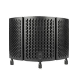 Maxbell Foldable Microphone Isolation Shield for Condenser Mic Broadcasting Vocals 3 Shields