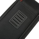 Maxbell Saxophone Storage Case with Exterior Pocket Portable Accs for Flute