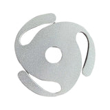 Maxbell Vinyl Record Player for 7" Vinyl Metal Disc Stabilizer Weight Clamp Silver