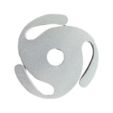 Maxbell Vinyl Record Player for 7" Vinyl Metal Disc Stabilizer Weight Clamp Silver