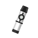Maxbell Metal Kazoo Includes 5 Replacement Flutes Silicone Cover ,Easy to Learn Silver