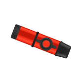 Maxbell Metal Kazoo Includes 5 Replacement Flutes Silicone Cover ,Easy to Learn Red