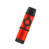 Maxbell Metal Kazoo Includes 5 Replacement Flutes Silicone Cover ,Easy to Learn Red