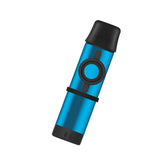 Maxbell Metal Kazoo Includes 5 Replacement Flutes Silicone Cover ,Easy to Learn Blue
