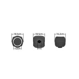 Maxbell Microphone Screen Acoustic Sponge Professional Foam Cover for Recording Room