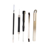 Maxbell 5 Pieces Durable Replacing Adjustment Cushion Tool for Flute Saxophone