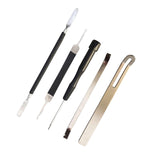 Maxbell 5 Pieces Durable Replacing Adjustment Cushion Tool for Flute Saxophone