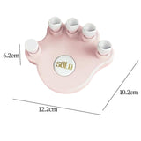 Maxbell 2Pcs Piano Finger Trainer Finger Pressing Tool for Practicing Training Pink