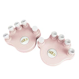 Maxbell 2Pcs Piano Finger Trainer Finger Pressing Tool for Practicing Training Pink