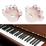Maxbell 2Pcs Piano Finger Trainer Finger Pressing Tool for Practicing Training Pink