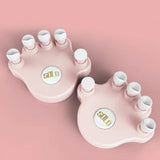 Maxbell 2Pcs Piano Finger Trainer Finger Pressing Tool for Practicing Training Pink