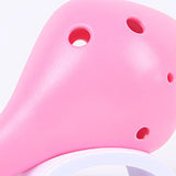 Maxbell Professional 6 Hole Alto Ocarina Musical Toy for Children Beginner Girls Pink