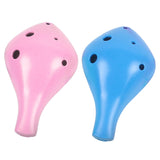 Maxbell Professional 6 Hole Alto Ocarina Musical Toy for Children Beginner Girls Pink
