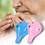 Maxbell Professional 6 Hole Alto Ocarina Musical Toy for Children Beginner Girls Pink