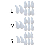 Maxbell 8Pcs Durable Guitar Finger Pick Plectrums Slide Musical Instrument for Banjo L
