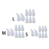 Maxbell 8Pcs Durable Guitar Finger Pick Plectrums Slide Musical Instrument for Banjo L