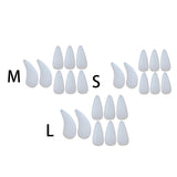Maxbell 8Pcs Durable Guitar Finger Pick Plectrums Slide Musical Instrument for Banjo L