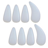 Maxbell 8Pcs Durable Guitar Finger Pick Plectrums Slide Musical Instrument for Banjo L