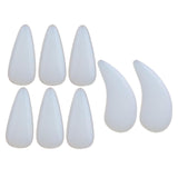 Maxbell 8Pcs Durable Guitar Finger Pick Plectrums Slide Musical Instrument for Banjo L