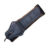 Maxbell Guitar Straps with Pick Holder Adjustable for Electric Bass Acoustic Guitar Black