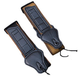 Maxbell Guitar Straps with Pick Holder Adjustable for Electric Bass Acoustic Guitar Black