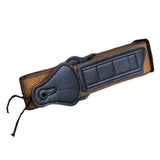 Maxbell Guitar Straps with Pick Holder Adjustable for Electric Bass Acoustic Guitar Brown