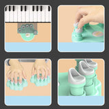 Maxbell Piano Finger Trainers Posture Correctly Strengthen Pressing Tool for Green