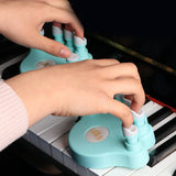 Maxbell Piano Finger Trainers Posture Correctly Strengthen Pressing Tool for Green