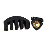 Maxbell Violin Strings Dampener Silence Mellowe Sound for Musical Instrument Black