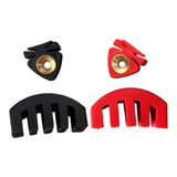 Maxbell Violin Strings Dampener Silence Mellowe Sound for Musical Instrument Black