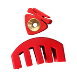Maxbell Violin Strings Dampener Silence Mellowe Sound for Musical Instrument Red