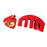 Maxbell Violin Strings Dampener Silence Mellowe Sound for Musical Instrument Red