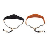 Maxbell Professional Sax Harness Saxophone Strap Padded for Alto Saxophone Black