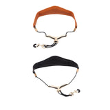 Maxbell Professional Sax Harness Saxophone Strap Padded for Alto Saxophone Black